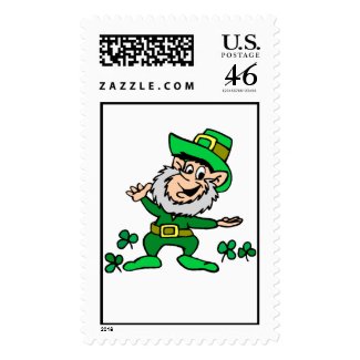 Leprechaun stamp