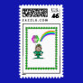 Leprechaun Postage Stamp