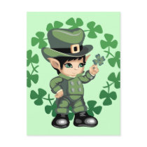 Leprechaun postcards by mazireland Leprechaun postcards