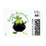 Leprechaun St. Patrick's Day Gift Stamp