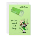 LEPRECHAUN ST. PATRICK'S DAY INVITE EZ2 CUSTOMIZE
