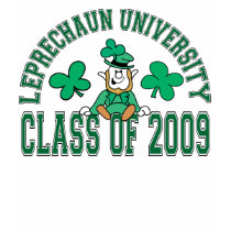 Leprechaun University t-shirts