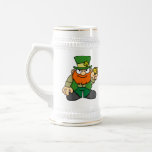 Leprechaun with Coin Mug