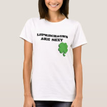 Leprechauns are sexy t-shirts