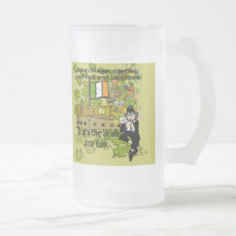 Leprechauns, castles, good luck and laughter coffee mug