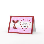Leroy Cat - Valentine's Day Card (Meet the Mews)