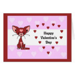 Leroy Cat - Valentine's Day Card (Meet the Mews)