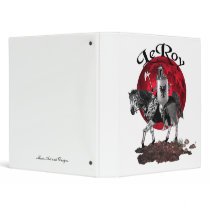 LeRoy Knight Avery Binder by MoonArtandDesigns LeRoy Knight Avery Binder