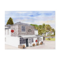 'Lerryn River Store' Postcard by picklelillysdad 'Lerryn River Store' Postcard