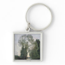 Les Baigneuses Keychain