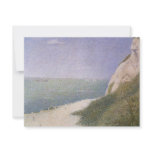 Les Bas Butin, Beach at Honfleur by Seurat Custom Announcements
