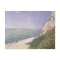 Les Bas Butin, Beach at Honfleur by Seurat Postcard