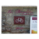 Les Bicyclettes 2010 calendar