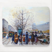 Les Bouquinistes(The Booksellers) Mouse Pad