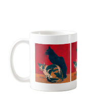 Les Chats by Theophile Steinlen mugs