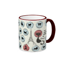 Les Chats Noirs de Paris Mug