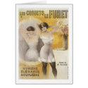 Les Corsets Le Furet Vintage Corset Ad cards