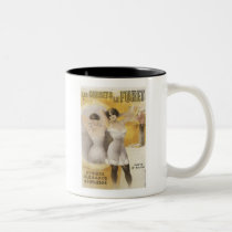 Les Corsets Le Furet Vintage Corset Ad mugs by vintagegiftmall Les Corsets Le Furet Vintage Corset Ad mugs