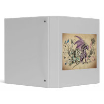 Les dragons fleuris - 3 ring binders