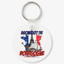Les escargots keychains