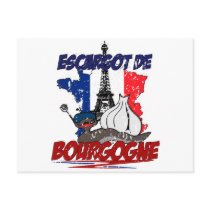 Les escargots postcards