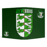 Les Fennecs Algeria flag Coat of Arms binders