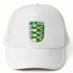 Les Fennecs Algeria flag Coat of Arms Trucker Hat
