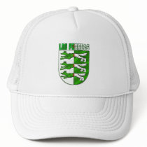Les Fennecs Algeria flag Coat of Arms Trucker Hat