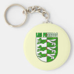 Les Fennecs Algeria flag Coat of Arms Keychains