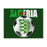 Les Fennecs Algeria flag soccer ball shield gifts Postcards