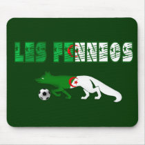 Les Fennecs Desert Foxes Algeria soccer gifts mousepads by LesFennecs Les Fennecs Desert Foxes Algeria soccer gifts mousepads