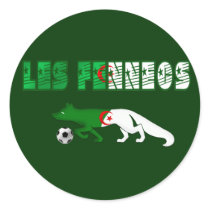 Les Fennecs Desert Foxes Algeria soccer gifts stickers by LesFennecs Les Fennecs Desert Foxes Algeria soccer gifts stickers