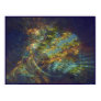 LES FLEUR DE PRINTEMPS on Blue