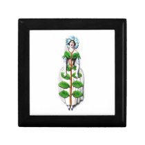 Les Fleurs animee jewelry or gift box gift boxes