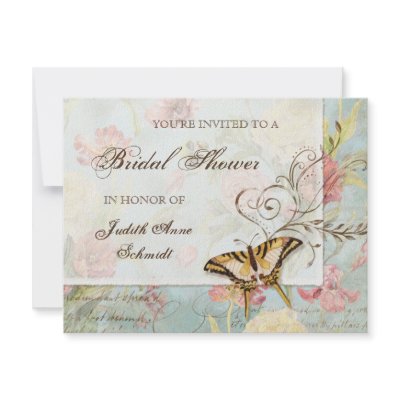 Les Fleurs Peony Rose Tulip Floral Flowers Wedding Personalized Invite