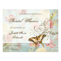 Les Fleurs Peony Rose Tulip Floral Flowers Wedding Personalized Invite