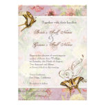 Les Fleurs Peony Rose Tulip Floral Flowers Wedding Personalized Invitation
