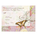 Les Fleurs Peony Rose Tulip Floral Flowers Wedding Personalized Invitation