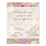 Les Fleurs Peony Rose Tulip Floral Flowers Wedding Personalized Invitation