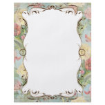 Les Fleurs Peony Rose Tulip Floral Stationery Pg 2 Full Color Flyer