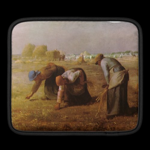 Les Glaneuses 1857 by Jean-Francois Millet Sleeve For Ipads