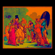 les invisibles 1810 fashion cartoon posters