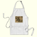 Les Isles Britanniques, 1700's Map aprons