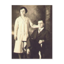 Les jumeaux en 1930 post card