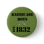 Les Misérables Love: Barricade Boys Button (Green)