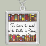 Les Misérables Love: To Learn to Read Personalized Necklace