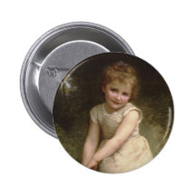 Les Prunes (Plums) William-Adolphe Bouguereau Button