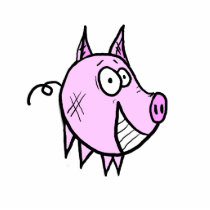 Les, the Pig Photo Sculpture