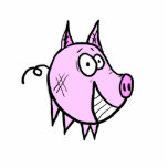 Les, the Pig Photo Sculpture