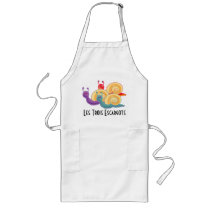 Les Trois escargots Apron